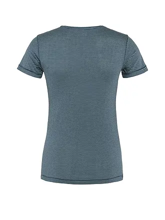 FJÄLLRÄVEN | T-shirt femme Abisko Cool W | dunkelblau